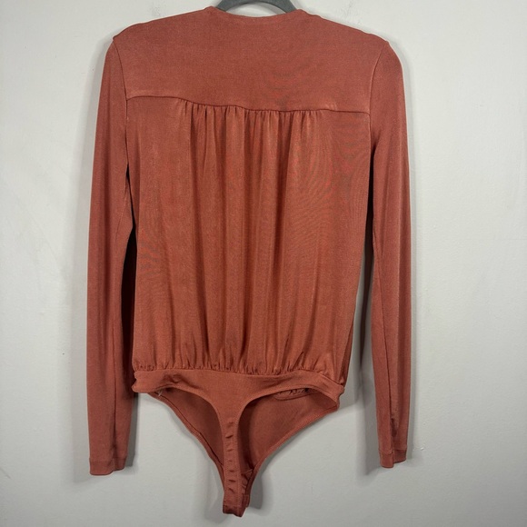 Intimately Free People Turnt Thong Bodysuit Ginger Spice size Medium - Picture 15 of 16